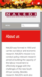 Mobile Screenshot of naledi.org.za